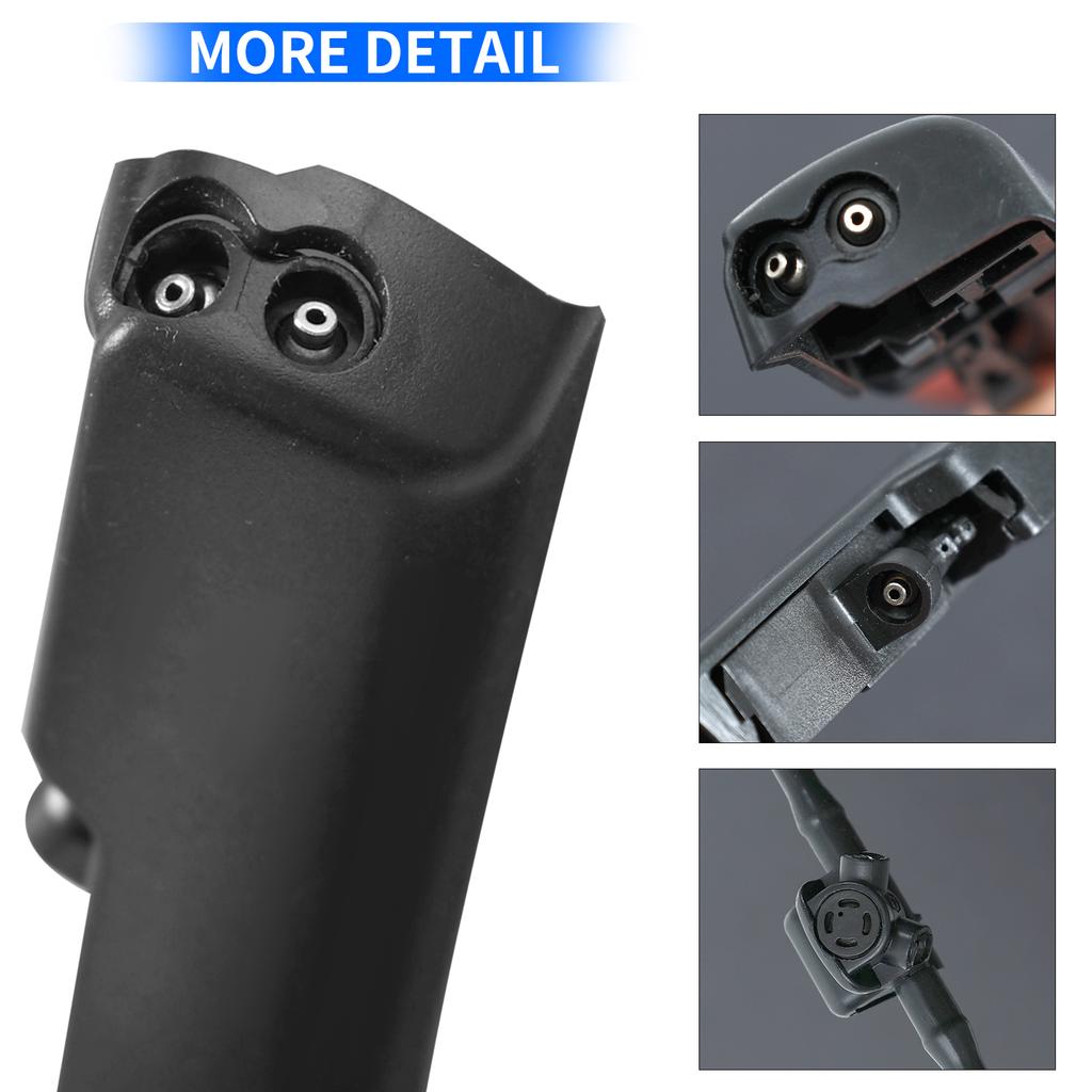 2Pcs/Set Front Windscreen Washer Jet Nozzle Spray Water Hose Upgrade or Replace Part For Tesla Model Y 3 2017-2026 1628230-02-A