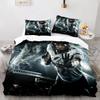 Premium Football Duvet Cover For Boys Girls Burning Football Microfiber Sports Games Theme Soft King Size Quilt Cover