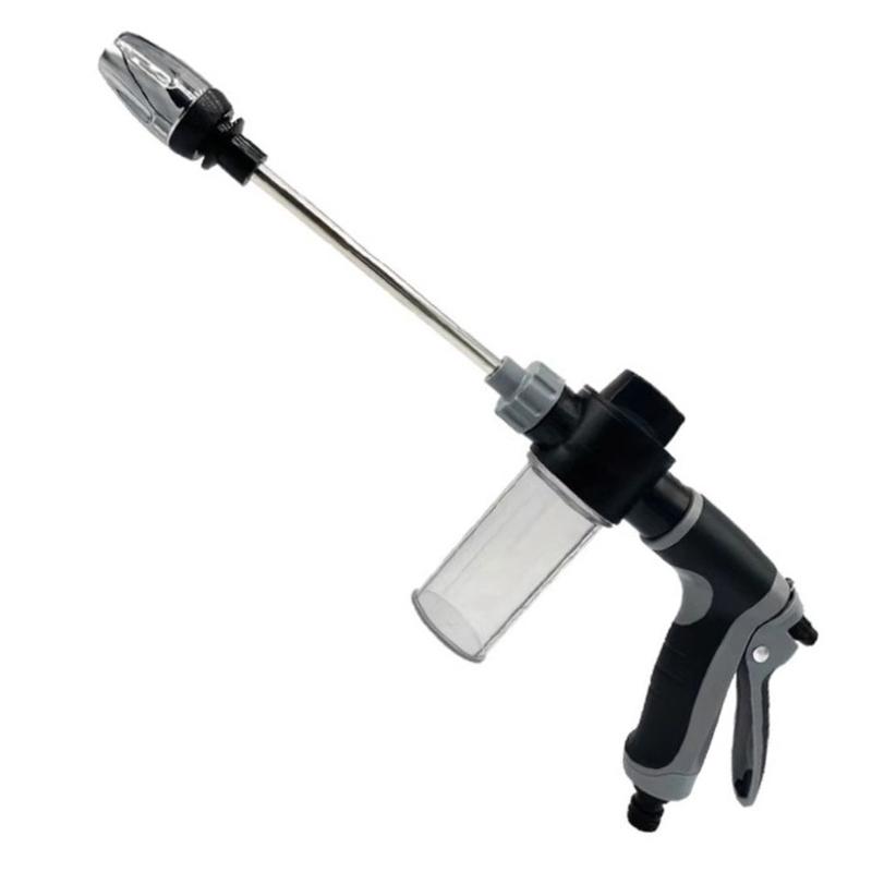 Heavy Duty Aluminum Alloy Water Sprayed Guns For Car Washing Garden Cleaning Featuring 10-20M Range And Universal Hose Compatibility