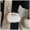 Pearl Chain Hanfu Embroidery Handbag Embroidered Cheongsam Bag Chinese Style Handbag  Wedding