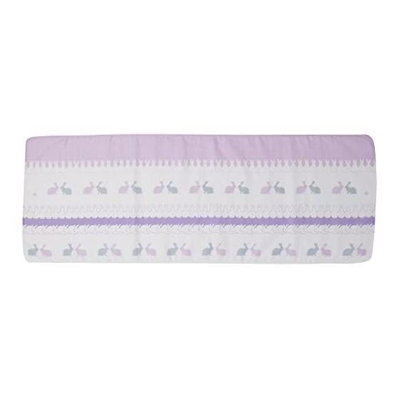 Yamamoto Jin Shoten Fukukoi Fluffy Double Gauze Tenugui Towel, Rabbit, Approx. 32x89cm