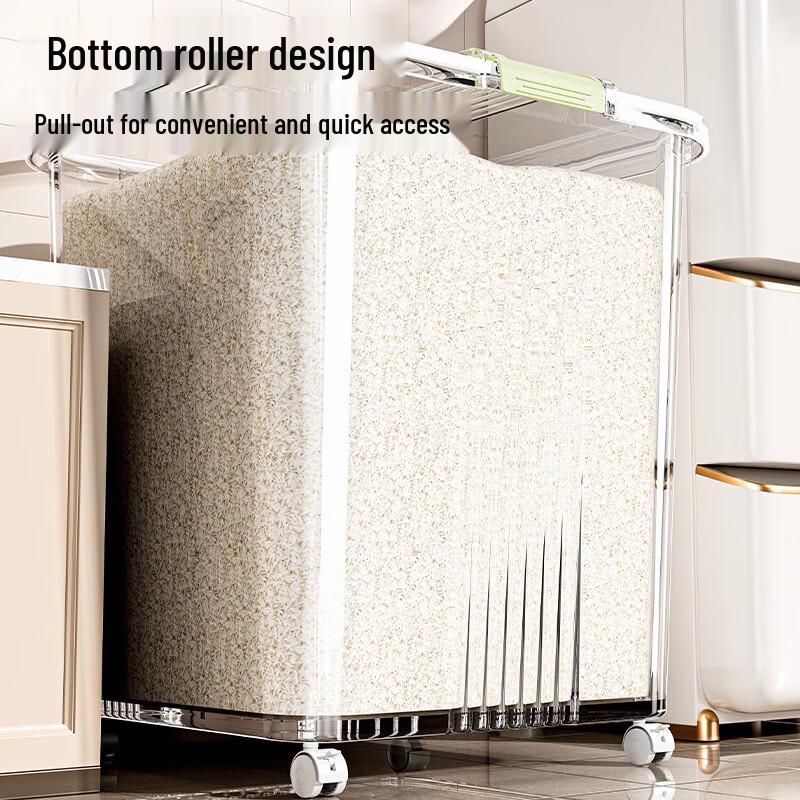 LISM Sealed Rice and Flour Storage Dispenser