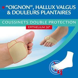 Epitact Coussinets Double Protection Hallux Valgus Taille M 1 Paire
