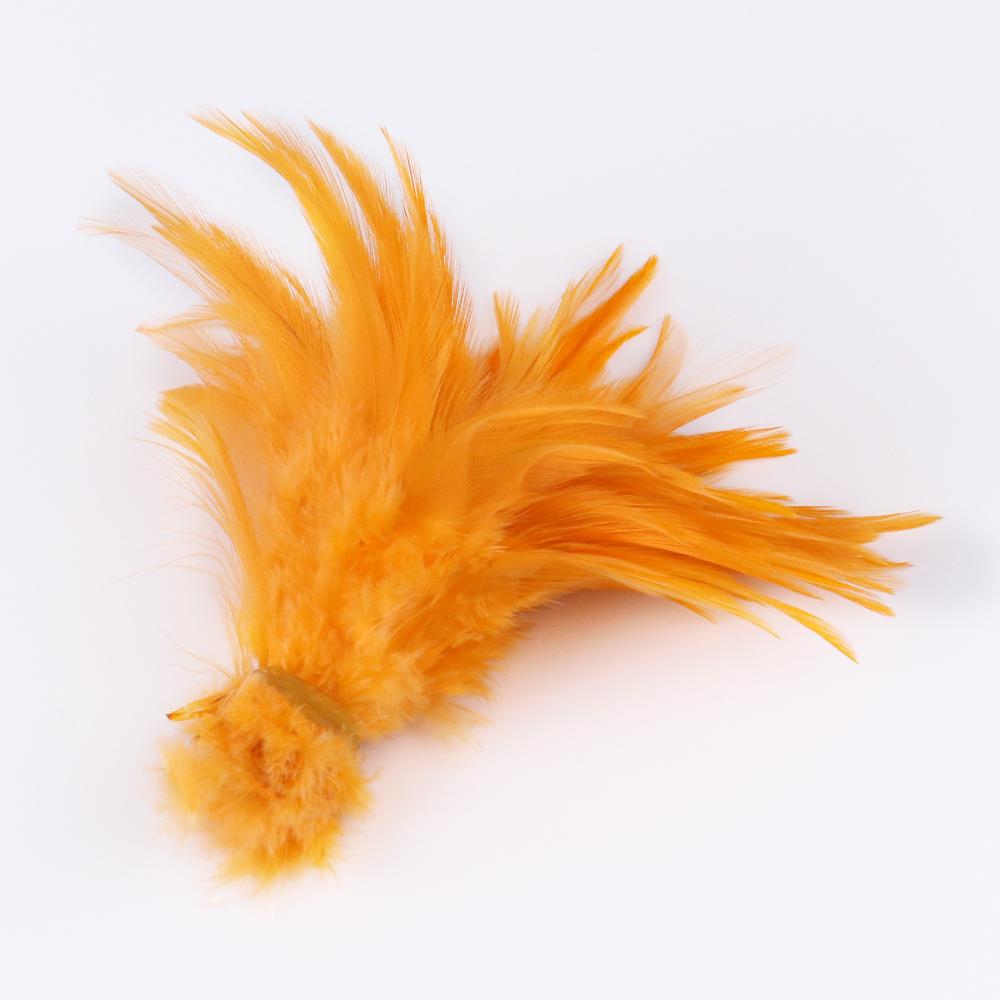 100pcs Natural Rooster Feathers 10-15cm Pheasant Feather for Crafts Fly Fish Plume Decoration Diy Sewing Accessory