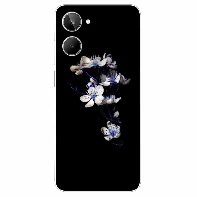 For Realme 10 4G Case 6.4'' Soft TPU Cats Lions Protection Silicone Phone Covers for Realme 10 Case 2022 Clear Realme10 RMX3630