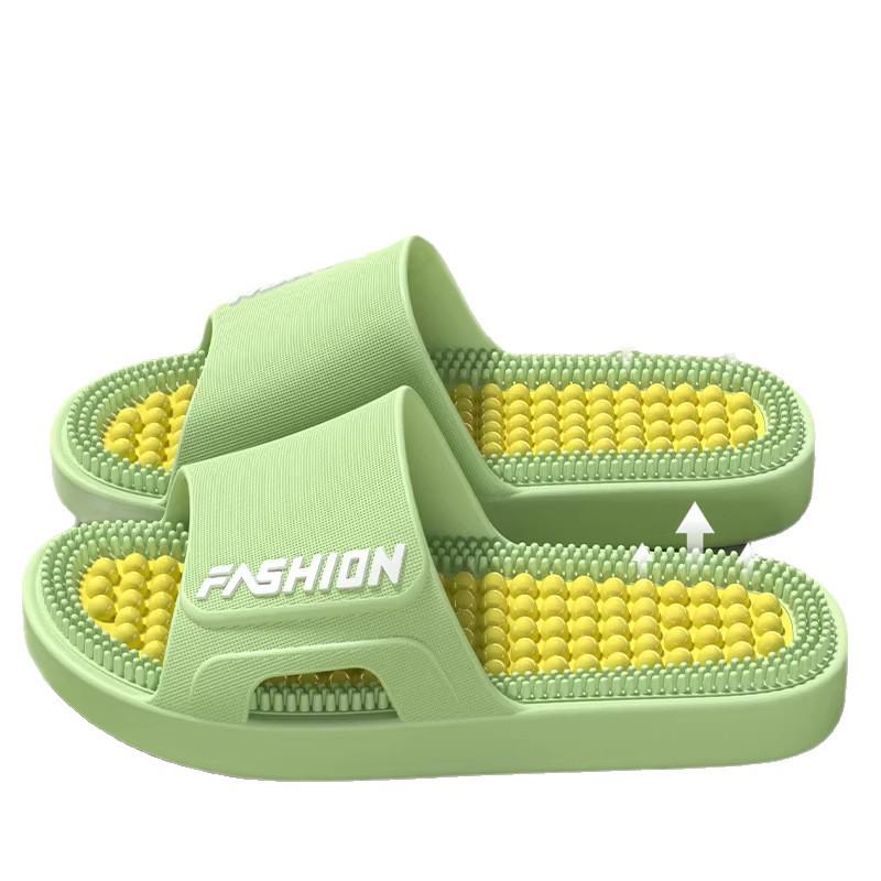 Women's Acupoint Massage Slippers 2026 - Non-Slip Indoor Sandals for Shower and Bath