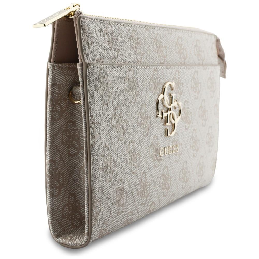 Borsa Guess 4G con Logo Grande, Pochette Rosa per Telefono