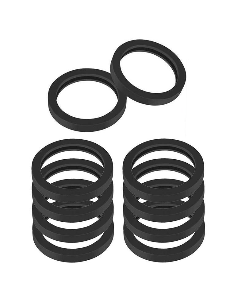 10Pcs Gas Can Spout Gasket Black Sealing Rubber O-Ring