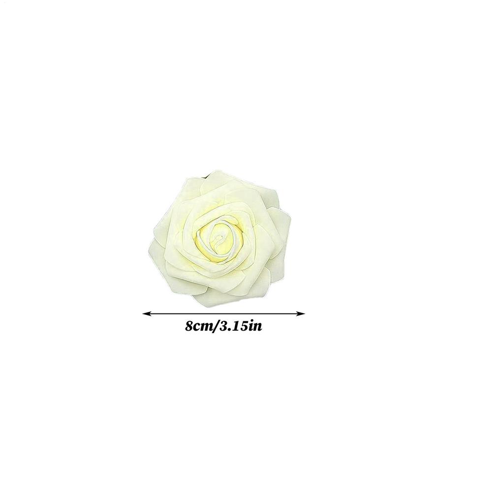 

Artificial Flowers 25 Pieces Gradient Flower Centerpieces For Tables Realistic Decoration For Vase Arrangement Craft Indoor зелёный