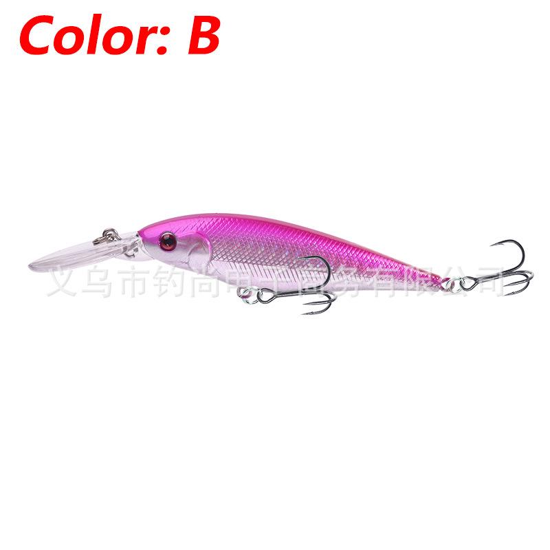 Long Tongue Minnow Floating Deep Diving Lure for Freshwater & Sea Fishing - Aspius Bass Bionic Hard Bait