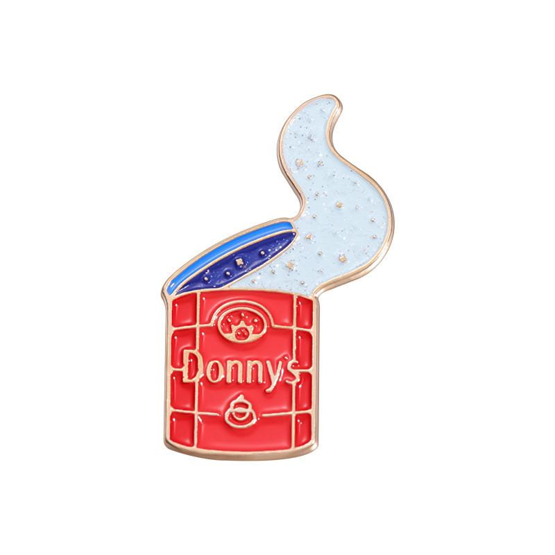 

Cartoon Character Distinctive Pin Brooch Made From Durable Alloy Perfect For 2024 Summer Trends Fashion QHXZ2279