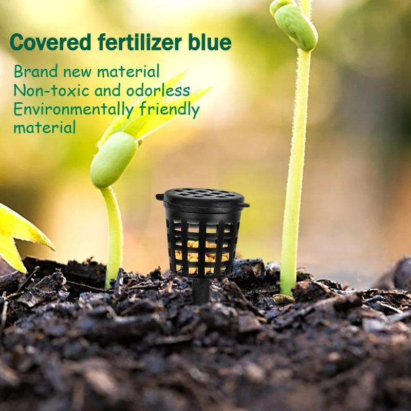 3/10/20/30/50PCS Fertilizer Basket With Lid Fertilizer Box Case Easily Carrying Part Bonsai Fertilizer Container Eco-friendly Tool