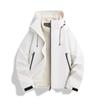 Woodpecker Women's 2025 3-in-1 Windproof Waterproof Jacket for Spring & Autumn Camping and Hiking