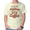 Unisex Crew Neck T-Shirt Not Built For Anything Before Coffee Graphic Short Sleeve Casual Tee