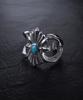 Josilver Morning Glory Ring (Turquoise)