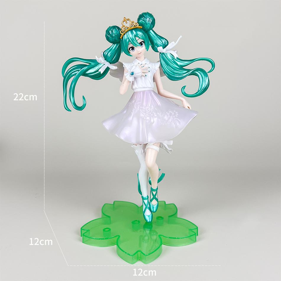 Hatsune Miku Figure Anime Girl Model Desktop Decor Collectible Doll Gift For Fans Future Vocaloid Statue Japanese Kawaii Otaku