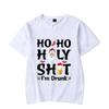 Oktoberfest Series 3D Printed Men'S T-Shirt Santa Hat Picture Casual Breathable Short-Sleeved Shirt