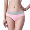 5PCS Cotton Knit Women's Underwear Triangle Panties Plus Size Comfortable Breathable Soft Fabric Elastic Waistband