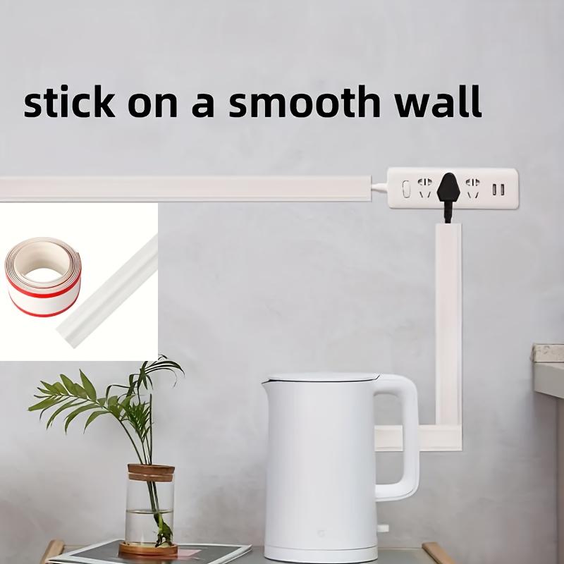 Cable Cover Protector PVC Self-Adhesive Wire Protection Strip Wear Resistant Prevent Trip Wall And Floor Wire Organizer For Home