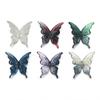 10Pcs/Lot Two-Color Butterfly Acrylic Bead Loose Spacer Bead for Jewelry Fingdings Marking DIY Necklace Bracelet Accessories
