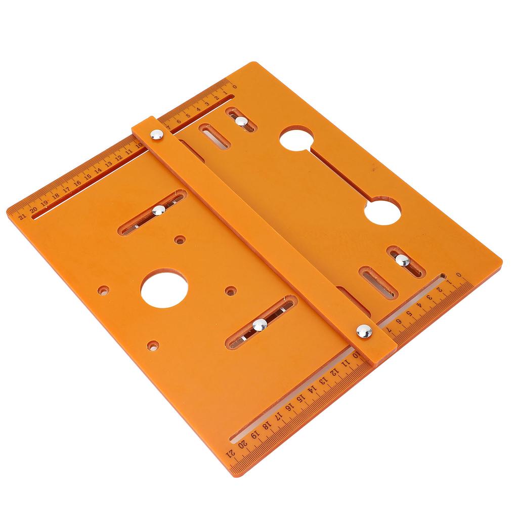 Schneidmaschinen-Grundplatte 28x25cm zuschneidbar 19cm 4 Zoll Kreissägen-Führungsschiene Bodenplatte für