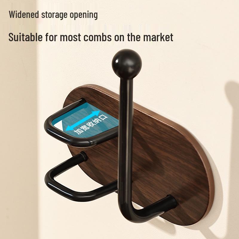 Adhesive Wall-Mounted Hair Accessories Organizer for Ties, Scrunchies, Headbands, Jewelry, and Combs