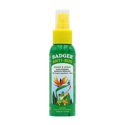 Anti-Bug Shake & Spray Plant-Powered Mosquito Repellent, 2.7 Fl Oz