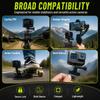 Plastic Gimbal Adapter Mount Black Horizontal Vertical Switching Gimbal Mount Plate for DJI OSMO 8/7P/7/6 OM5 6 /OSMO Mobile4 3