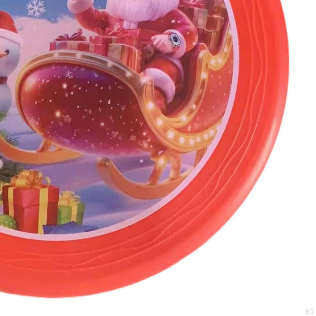 Flying Disc Toss Toy Saucer Party Favors 7.87inch Disk Flyer Throwing for Toddlers 4+