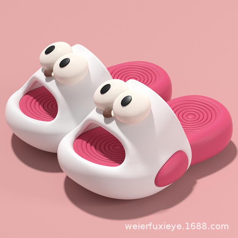 

Children s Summer Cartoon Slippers for Boys and Girls, Indoor Odor-Proof, Non-Slip, Soft-Soled, Cute Baby Bath Sandals 26-27Code【Inner Length1