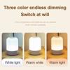 Xiaomi LED-Nachtlichter Nachttisch Dimmbar Lade-Schreibtisch-Nachtlampen Schlafzimmer Nachttischbeleuchtung Dekoration Berührungs-LED-Lesetischlampe