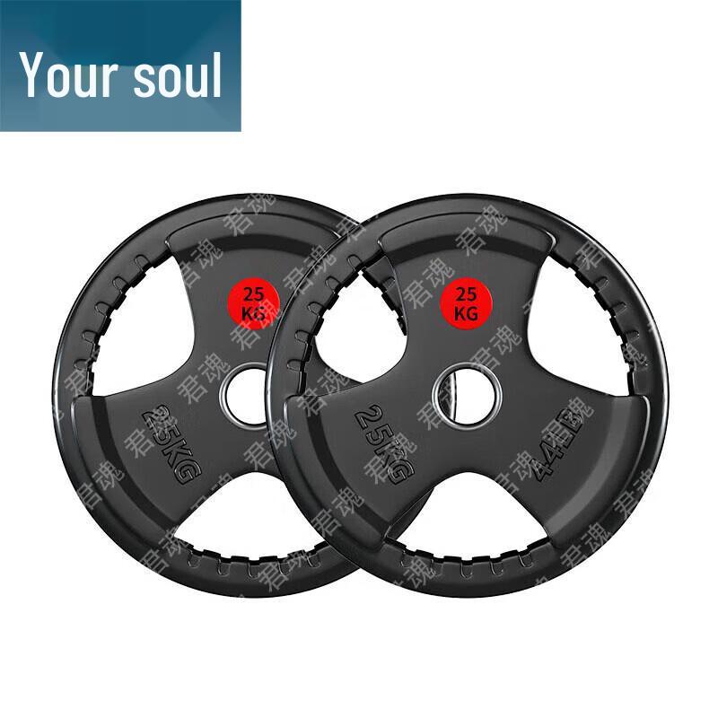 Junhun Fitness Rubber-Coated Barbell & Dumbbell Equipment