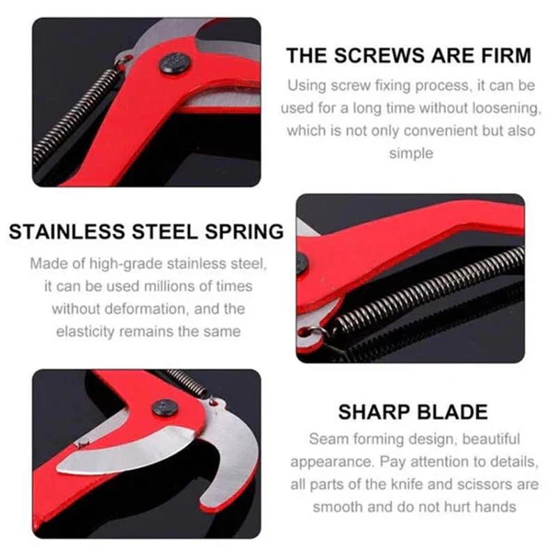 Double Pulley High Pruning Shear 2025 Japan Denosuke Carbon Steel Labour-saving High Stem Shears Tree Pruner Branches Cutter