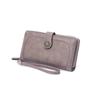 Oil Wax Leather Men's and Women's Wallets, Retro Wallets, Large Capacity, Long Change Bags, Multi-functional Cards