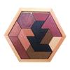 Montessori Tangram Intelligence Toy Safe Educational Toys IQ Games Puzzle  Kids Adults