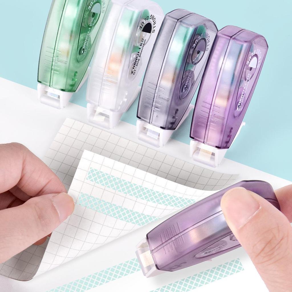 Changli Transparent Double-Sided Dot Adhesive Tape - Compact, Convenient, Large Capacity.