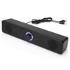 Wired Stereo Desktop Speakers 4D Surround Mini Stereo Sound Bar Home Soundbar System for TV PC Laptop Gaming Home Theater 3
