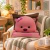 Character Loopy Kawaii Meme Cushion Cover Personalized Soft Plush Pillow Living Room Home Sofa Bedroom Office Car Cushion