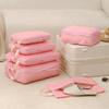4pcs/set Lightweight Travel Storage Bag Multifunctional Packing Cubes Bag  Travel Accessories