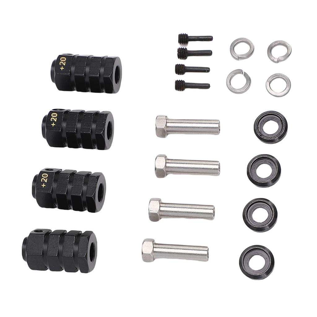 RC Brass Extended Combiner 1 10 Scale Internal Lock Nut Design RC Wheel Hubs Extension Adaptor Combiner