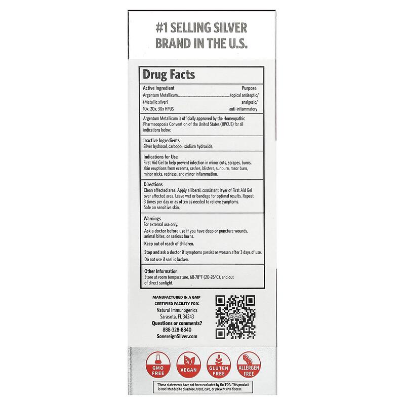 First Aid Gel, 2 fl oz (59 ml)