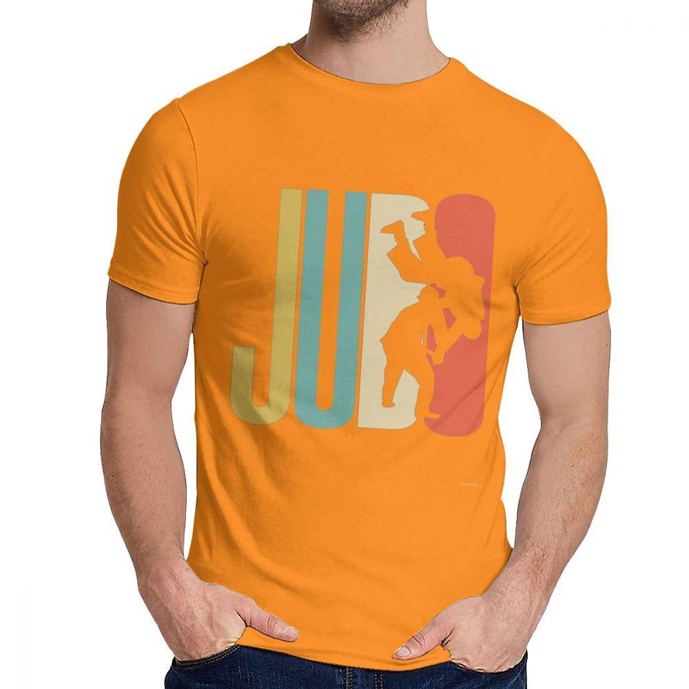 Judo Japansk kampsport T-shirt Mode Rundhalsad Nördig Unisex Bomull Stor Storlek T-shirt