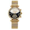 Aishy Waterproof Stainless Steel Couple Quartz Watches - Hot-Selling New Model for Students