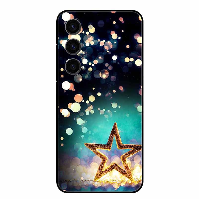 For Samsung Galaxy A56 5G Case Cute Cartoon Soft TPU Silicone Cover for Galaxy A26 / A36 / A 56 Phone Cases A 26 36 Black Coques