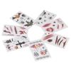 7pcs Fake Scars Tattoo Sticker Temporary Waterproof Zombie Makeup Tattoos for Halloween