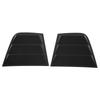2pcs Black Side Window Louver Windshield Sun Shade Cover Car Adaptations Replacement for Dodge Charger 2015+