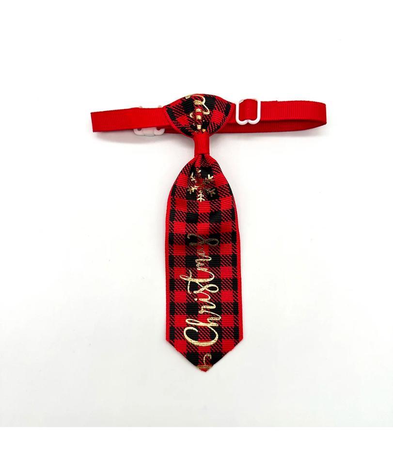 50pcs Xmas Dog Accessories Christmas Pet Dog Tie Collar Small Dog Cat Puppy Neckties Bowtie Holiday Pet Dog Grooming items