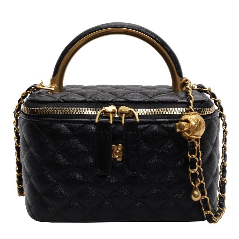 Handgepäck Modetasche Neue kleine quadratische Tasche Lässige Umhängetasche Damentasche