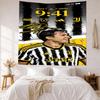 Juventus Vægdekoration Vægtæppe Kunst Til Kæledyrs Mindesmærke Fødselsdag Bryllupsfest Baggrund Familiegave