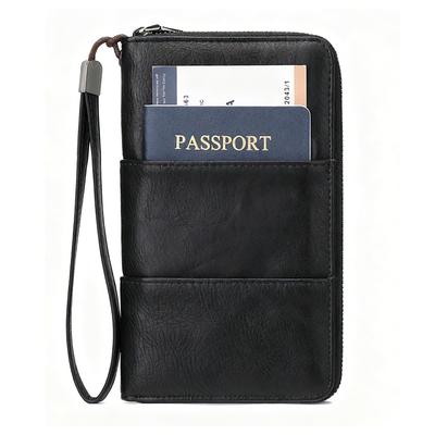 NAJIKA Passeport Carte de passeport RFID Carte SIM Compagnie aérienne Banque Affaires Fournitures de voyage national et international Étui, Anti-Piratage de données, Blocage,